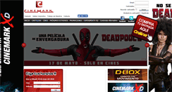 Desktop Screenshot of cinemark-peru.com